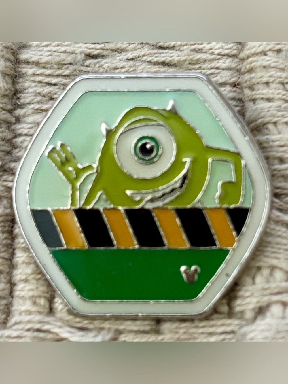 DISNEY 2015 Hong Kong Disneyland Monsters, Inc. Mike Wazowski Ferris Wheel Pin
